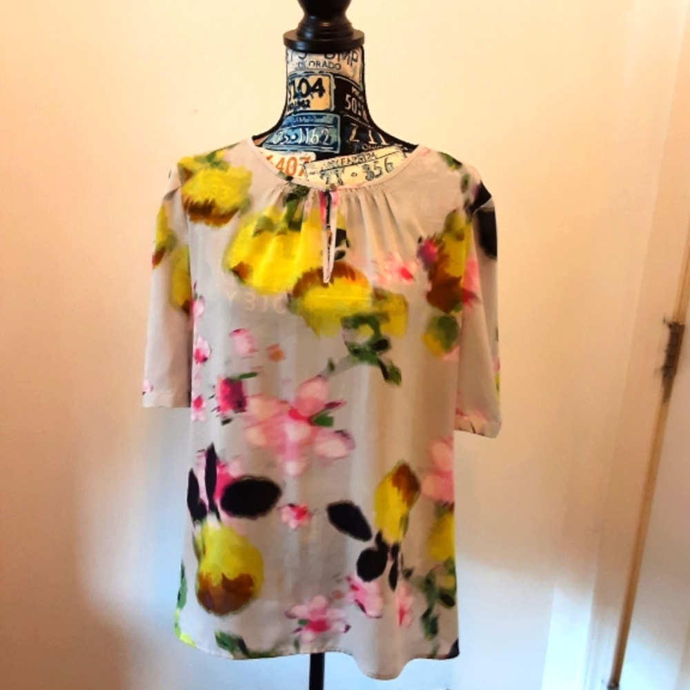 Liz Claiborne Floral Blouse